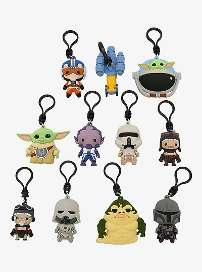 Star Wars The Mandalorian & Grogu Character Blind Bag Figural Bag Clip
