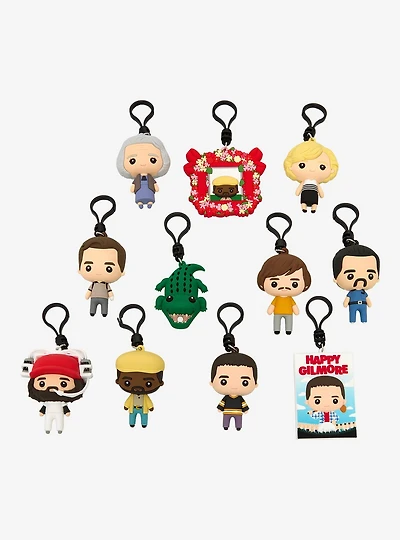 Happy Gilmore Characters Blind Bag Figural Bag Clip