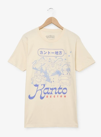 Pokémon Kanto Region Scenic T-Shirt — BoxLunch Exclusive