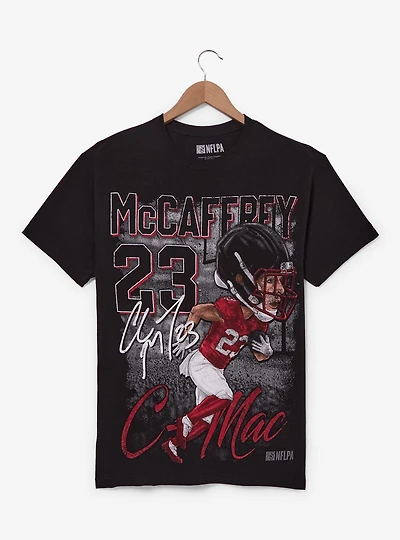 NFLPA Christian McCaffrey Graphic T-Shirt — BoxLunch Exclusive