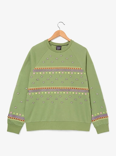 Studio Ghibli® Spirited Away Soot Sprites Embroidered Women's Crewneck - BoxLunch Exclusive