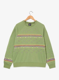 Studio Ghibli® Spirited Away Soot Sprites Embroidered Women's Crewneck - BoxLunch Exclusive