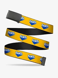Fanta Logo Pineapple Clamp Buckle Belt