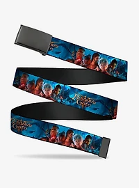 Baldur's Gate III Group Pose Scenes and Logos Clamp Buckle Belt