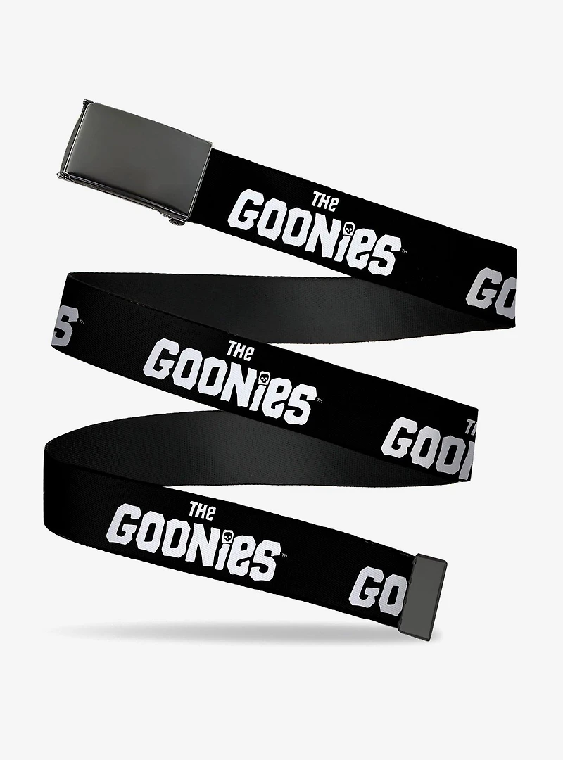 The Goonies Title Logo Clamp Buckle Belt