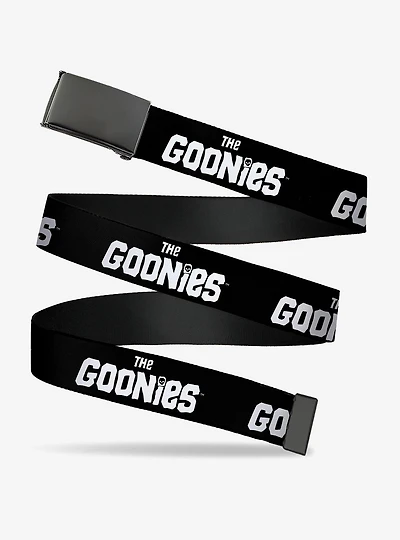 The Goonies Title Logo Clamp Buckle Belt