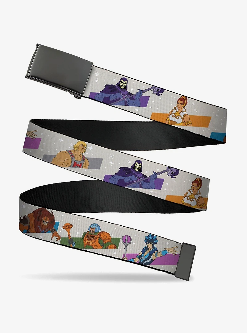 Masters of The Universe Heroes and Villains Poses Multi Clamp Buckle Belt