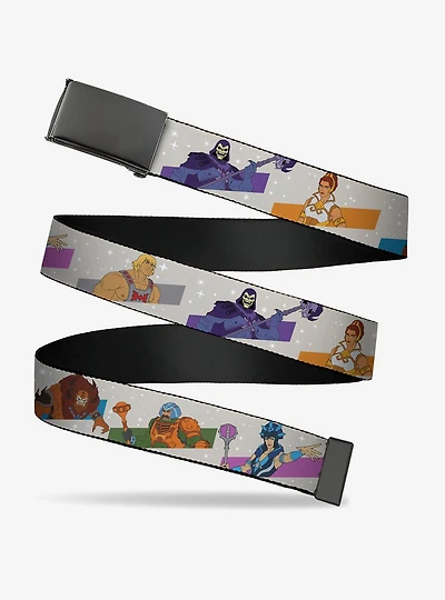 Masters of The Universe Heroes and Villains Poses Multi Clamp Buckle Belt