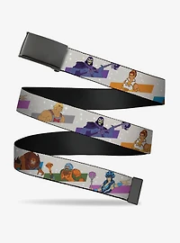 Masters of The Universe Heroes and Villains Poses Multi Clamp Buckle Belt