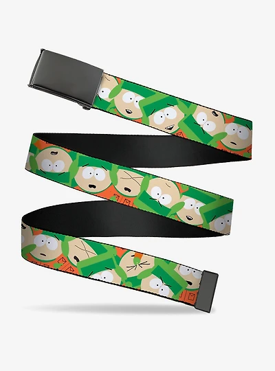 South Park Kyle Expressions Scattered Clamp Buckle Belt