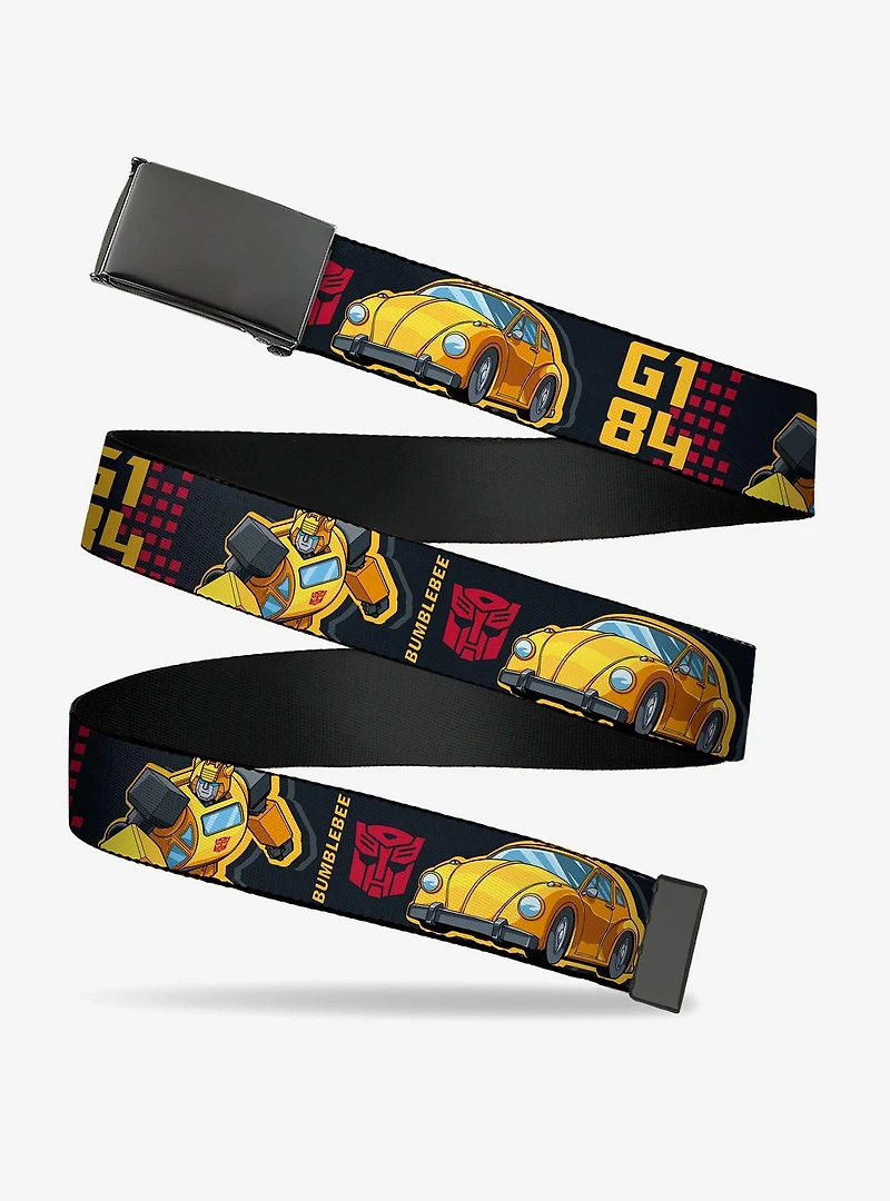 Transformers Generations Bumblebee G1 84 Poses Autobot Icon Clamp Buckle Belt