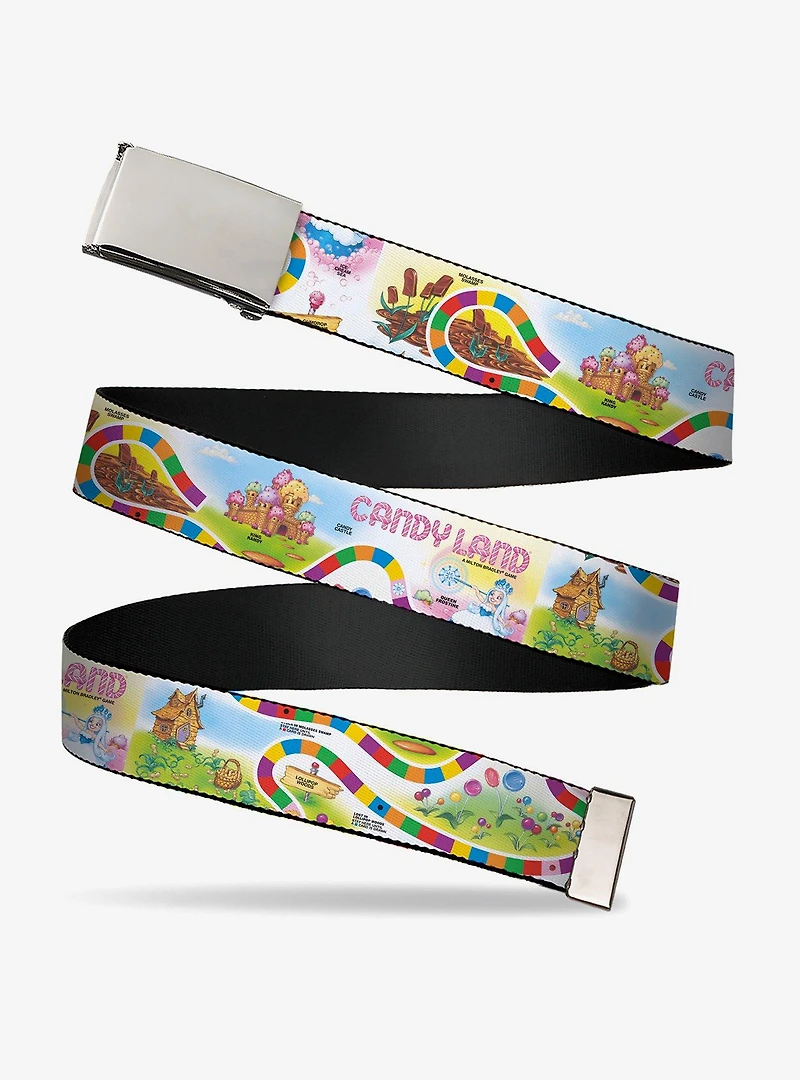 Candy Land Queen Frostine Game Path Pose Lands Multi Clamp Buckle Belt