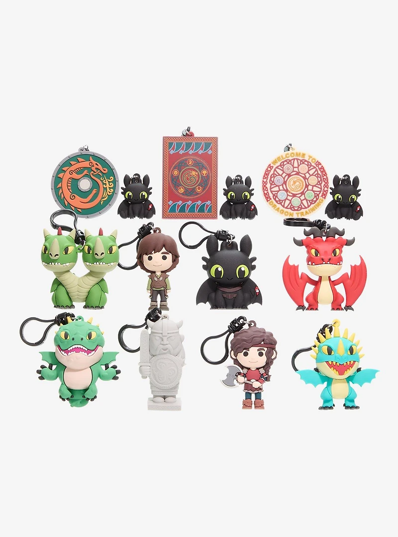 DreamWorks How To Train Your Dragon Blind Bag Figural Bag Clip