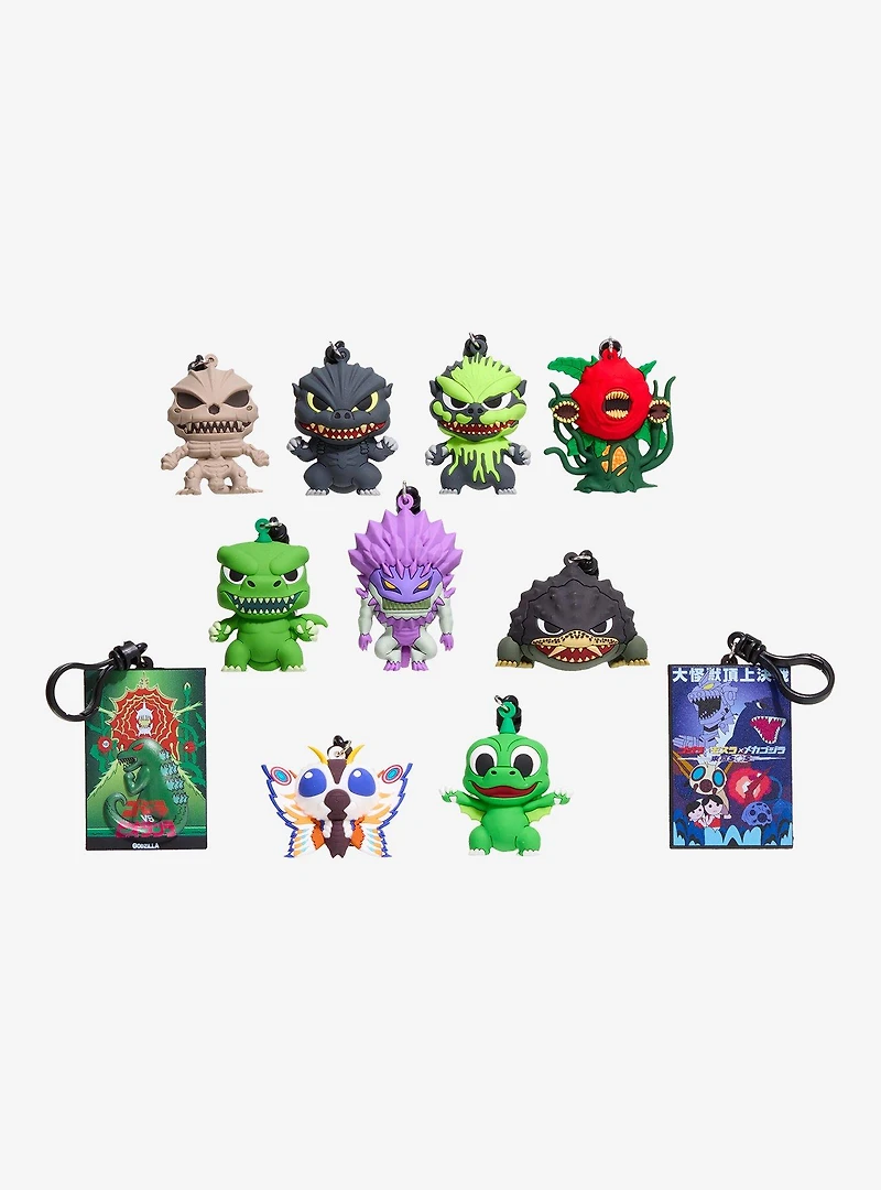 Godzilla Series 8 Blind Bag Figural Bag Clip