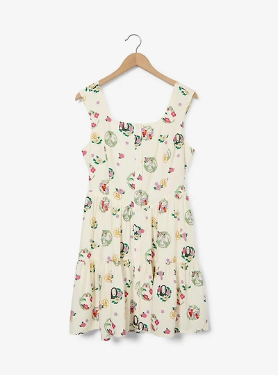 Studio Ghibli® Spirited Away Floral Characters Allover Print Tank Dress - BoxLunch Exclusive