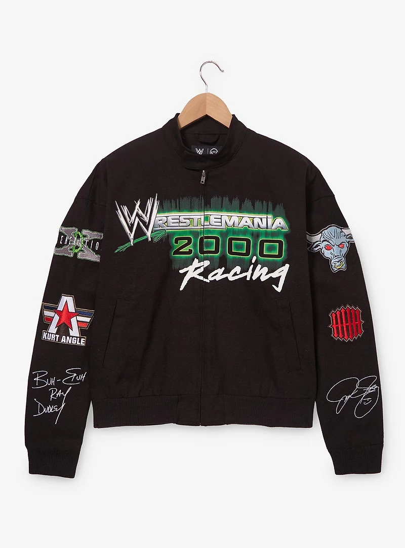 WWE WrestleMania 2000 Racing Moto Jacket - BoxLunch Exclusive