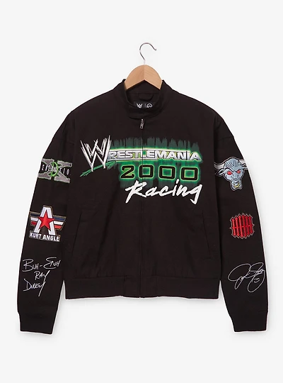 WWE WrestleMania 2000 Racing Moto Jacket - BoxLunch Exclusive