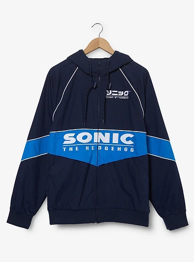 Sonic the Hedgehog 35th Anniversary Windbreaker — BoxLunch Exclusive