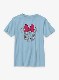 Disney Minnie Mouse Holiday Ears Icons Youth T-Shirt