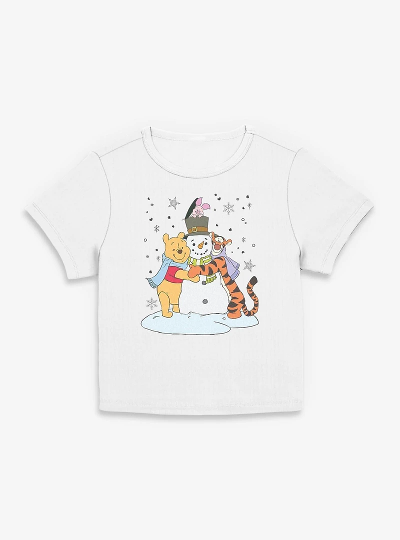 Disney Winnie The Pooh & Friends Snowman Hug Women Baby T-Shirt