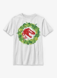 Jurassic Park Dino Wreath Youth T-Shirt