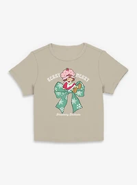 Strawberry Shortcake Berry Merry Bow Women Baby T-Shirt