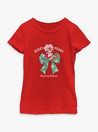 Strawberry Shortcake Berry Merry Bow Youth Girls T-Shirt