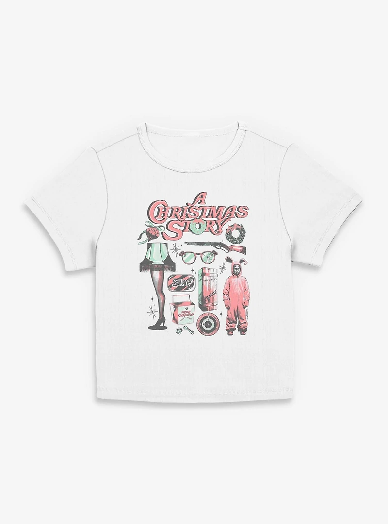 A Christmas Story Festive Icons Women Baby T-Shirt