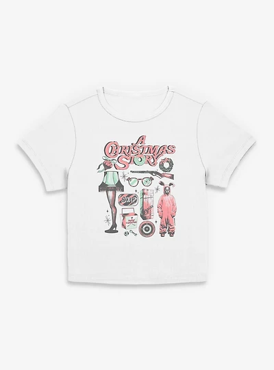 A Christmas Story Festive Icons Women Baby T-Shirt