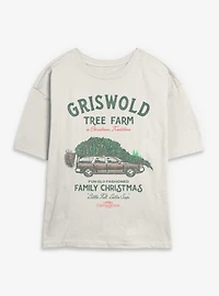 National Lampoon's Christmas Vacation Griswold Holiday Womens Skimmer T-Shirt