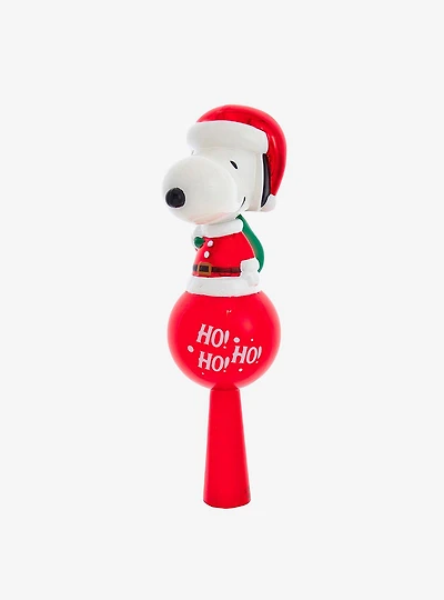 Peanuts Glass Snoopy Tree Topper