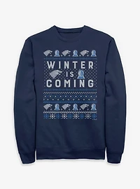 Game of Thrones Winter Is Coming Ugly Sweater Style Sweatshirt
