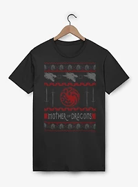 Game Of Thrones Mother Dragons Ugly Christmas Sweater Style T-Shirt