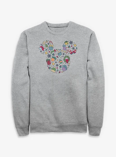 Disney Mickey Mouse Holiday Ears Icons Sweatshirt