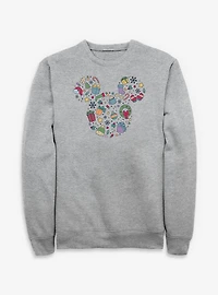 Disney Mickey Mouse Holiday Ears Icons Sweatshirt