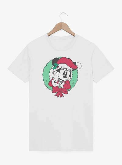 Disney Minnie Mouse Wreath Face T-Shirt