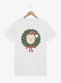Disney Winnie The Pooh Christmas Wreath T-Shirt