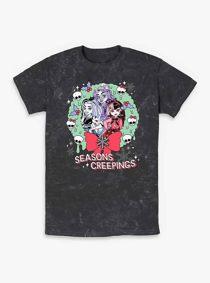 Monster High Seasons Creepings Mineral Wash T-Shirt