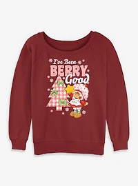 Strawberry Shortcake I've Been Berry Good Womens Slouchy Sweatshirt