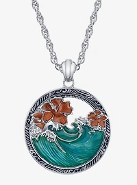 Disney X Rocklove Disney Lilo And Stitch Ohana Necklace