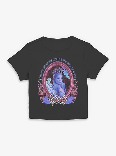 Wicked Glinda Be Kind Womens Baby Tee Box Lunch Exclusive