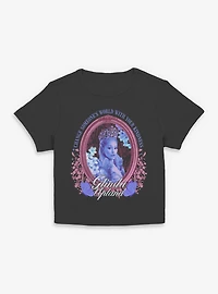 Wicked Glinda Be Kind Womens Baby Tee Box Lunch Exclusive