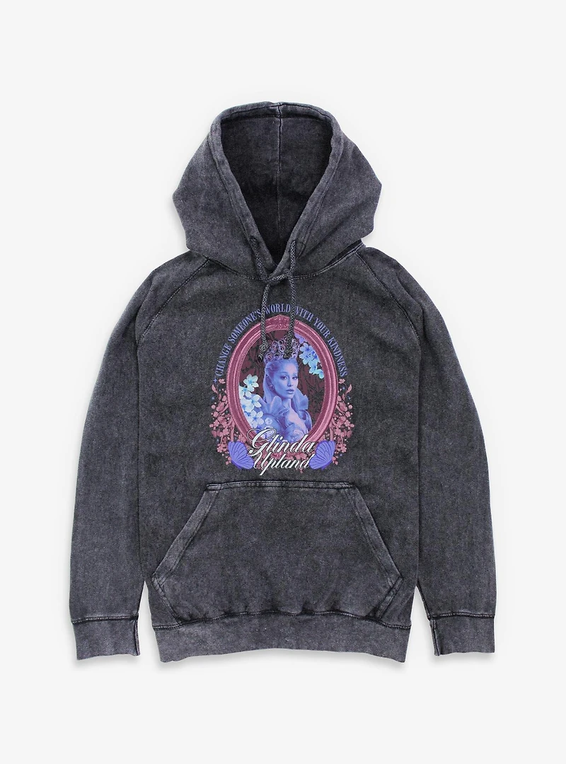 Wicked Glinda Be Kind Mineral Wash Hoodie Box Lunch Exclusive