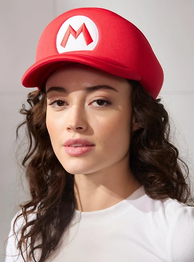 Nintendo Super Mario Bros. Mario Replica Hat — BoxLunch Exclusive