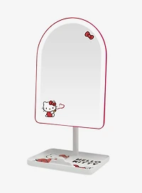 Sanrio Hello Kitty "Bows" Arch LED Tabletop Makeup Mirror with Phone Stand Base