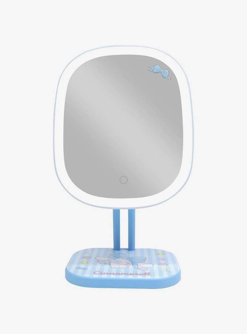 SanrioCinnamoroll "Lovely Ribbon" Highlight LED Makeup Mirror