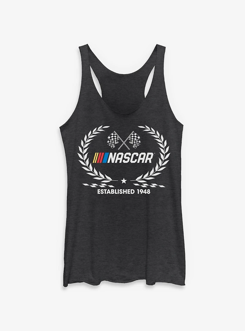 NASCAR Script Sporty Womens Tank