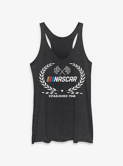 NASCAR Script Sporty Womens Tank