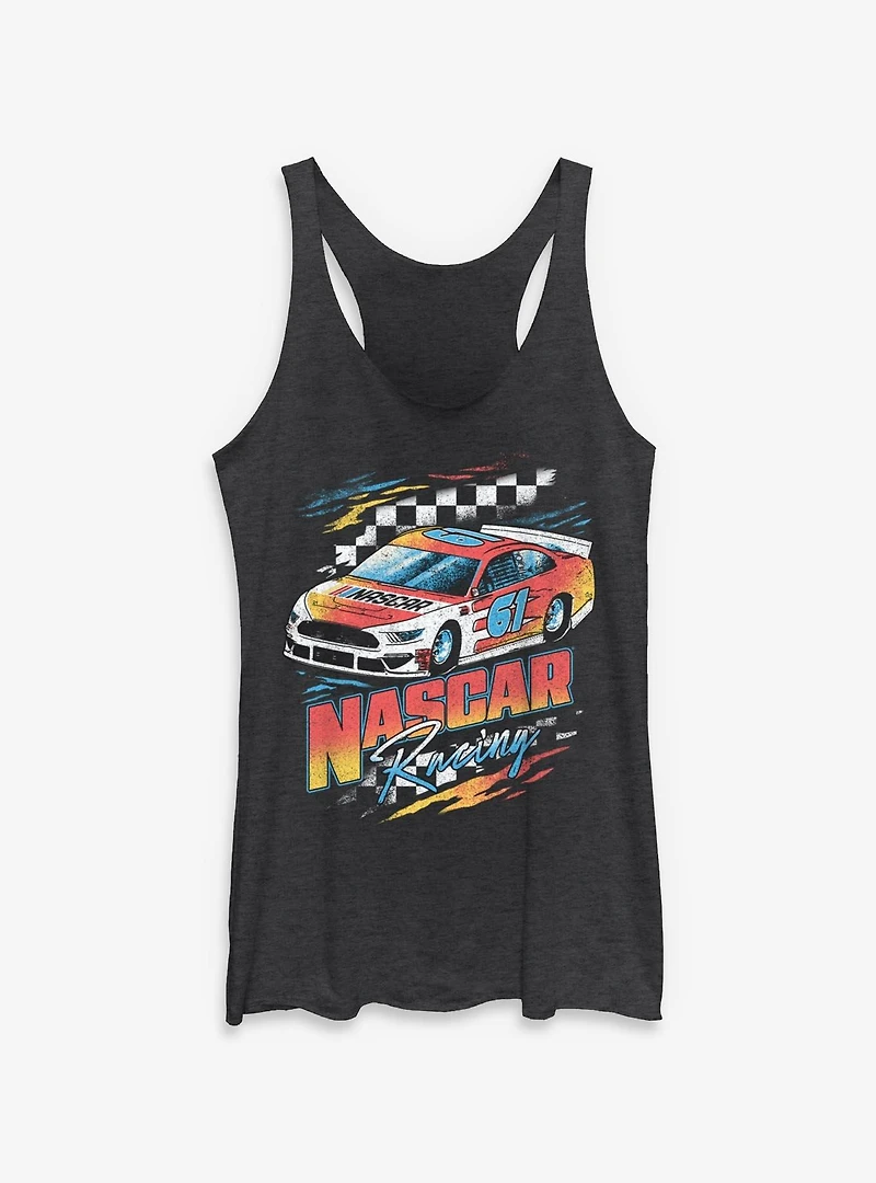 NASCAR Racing Checkers Womens Tank