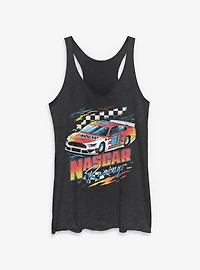 NASCAR Racing Checkers Womens Tank